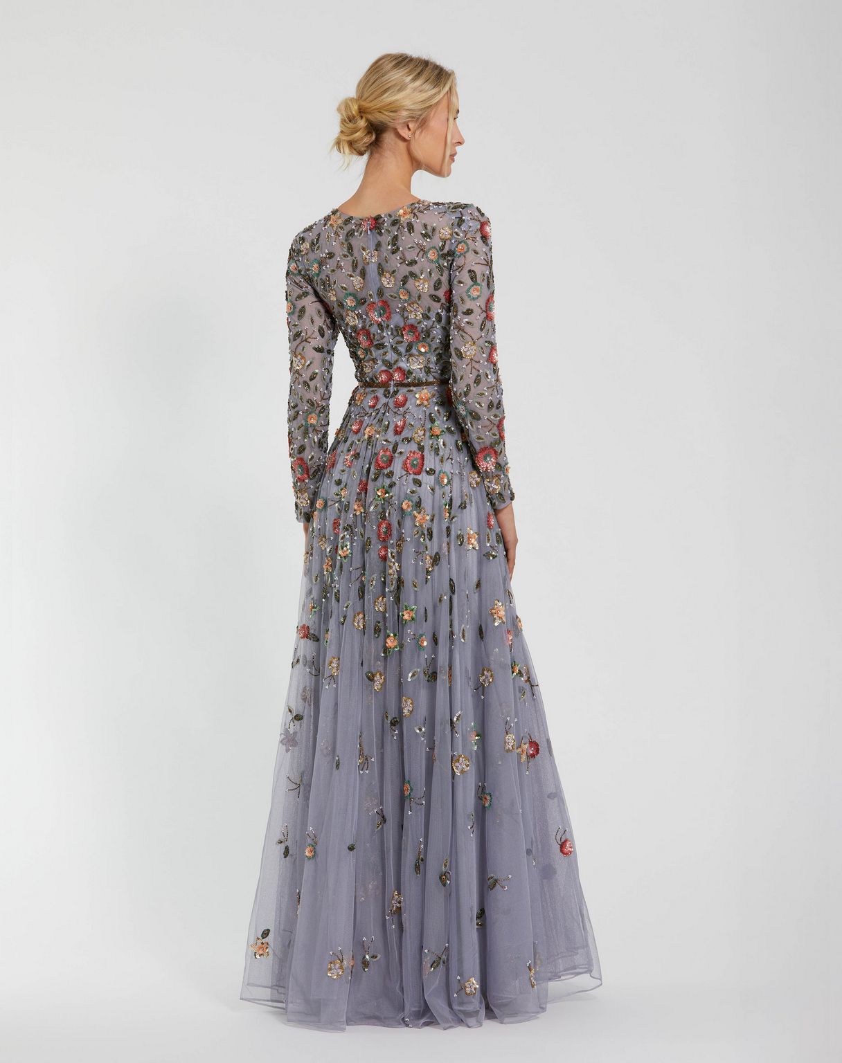 Mac Duggal 5533 Mother of the Bride Long Sleeve Formal Dress