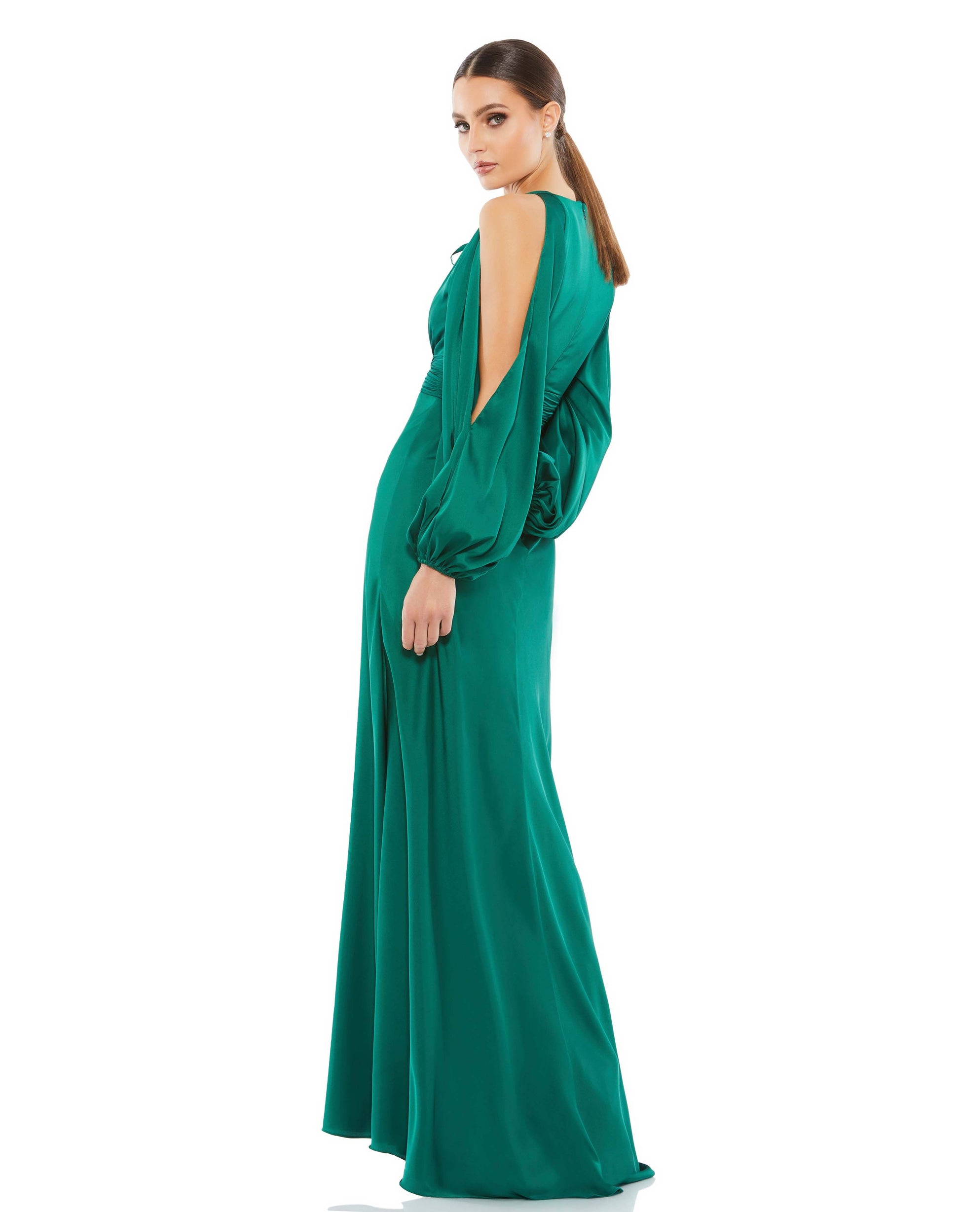 Mac Duggal 55397 Long Sleeve Formal Evening Dress