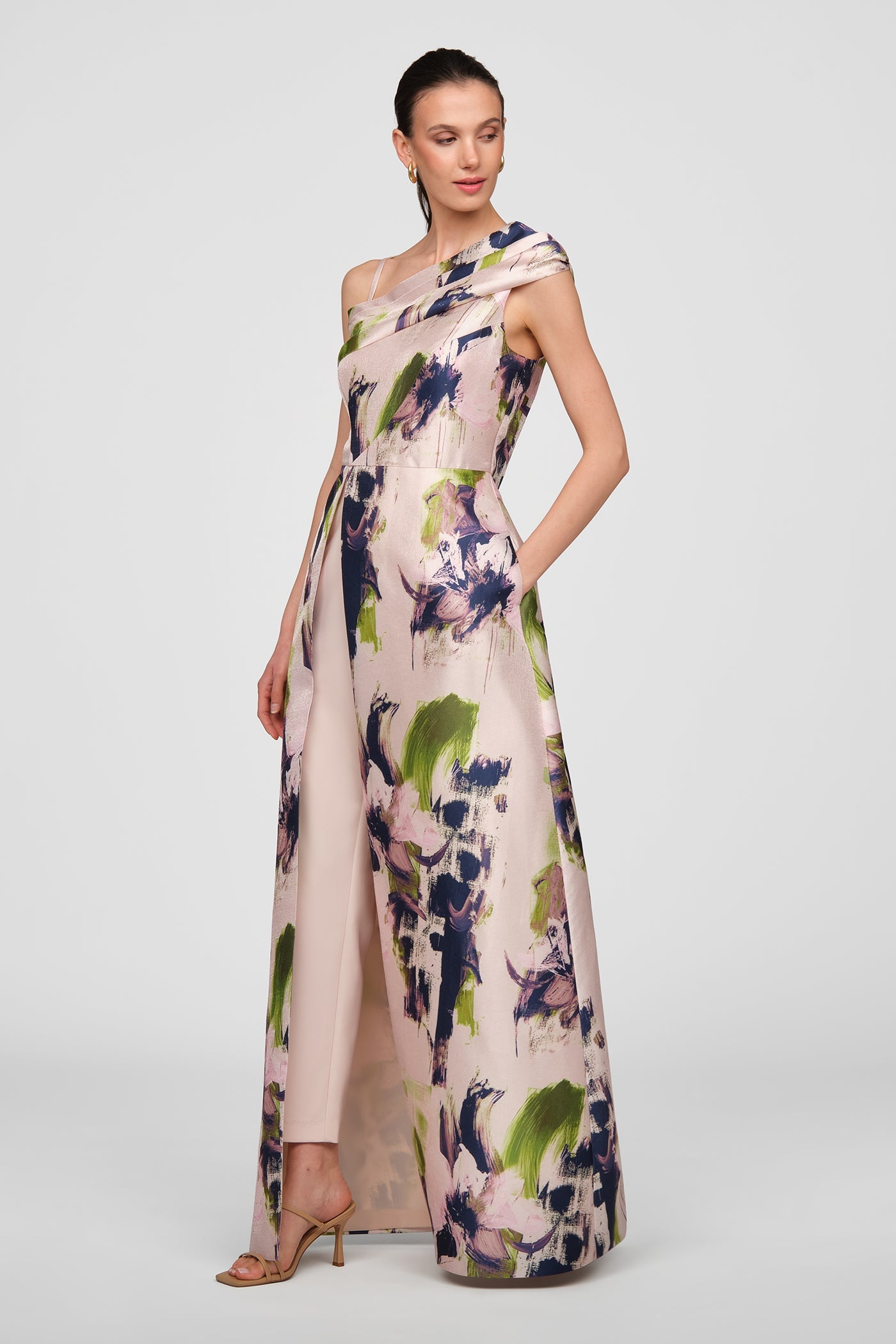 Whitely Walk Through Jumpsuit Kay Unger 55416180