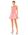 Cocktail Dresses Short Cocktail Mini Bow Dress Rose Pink