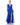 Formal Dresses Long Sleeve Formal Slit Dress Sapphire