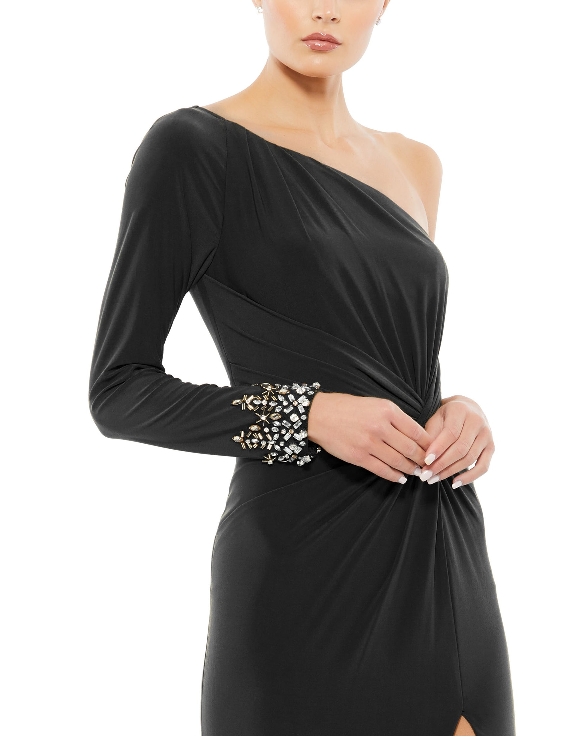 Mac Duggal 55696 Long Formal Fitted Evening Dress
