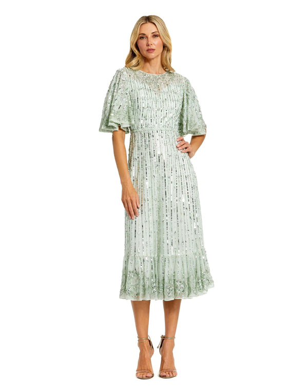 Formal Mother of the Bride Midi Dress Mother of the Bride Formal Midi Mac Duggal 5579