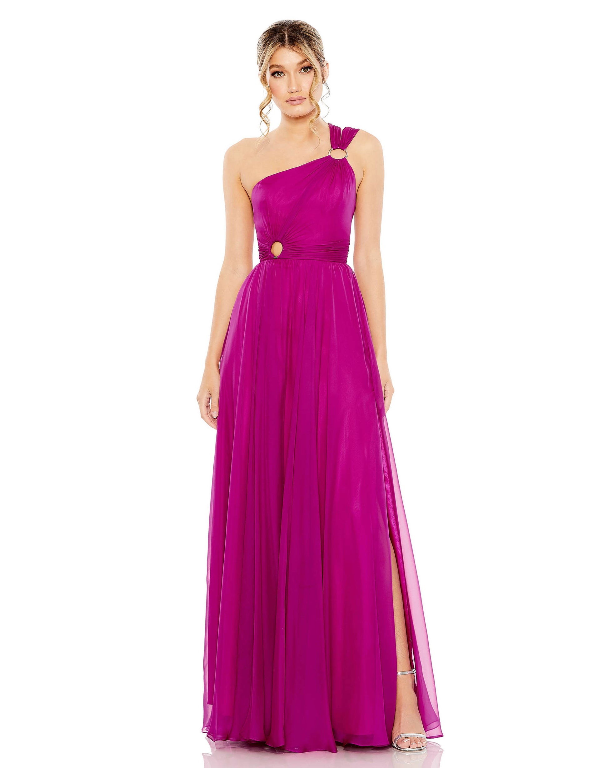 Mac Duggal 55820 Long A Line Formal Prom Dress