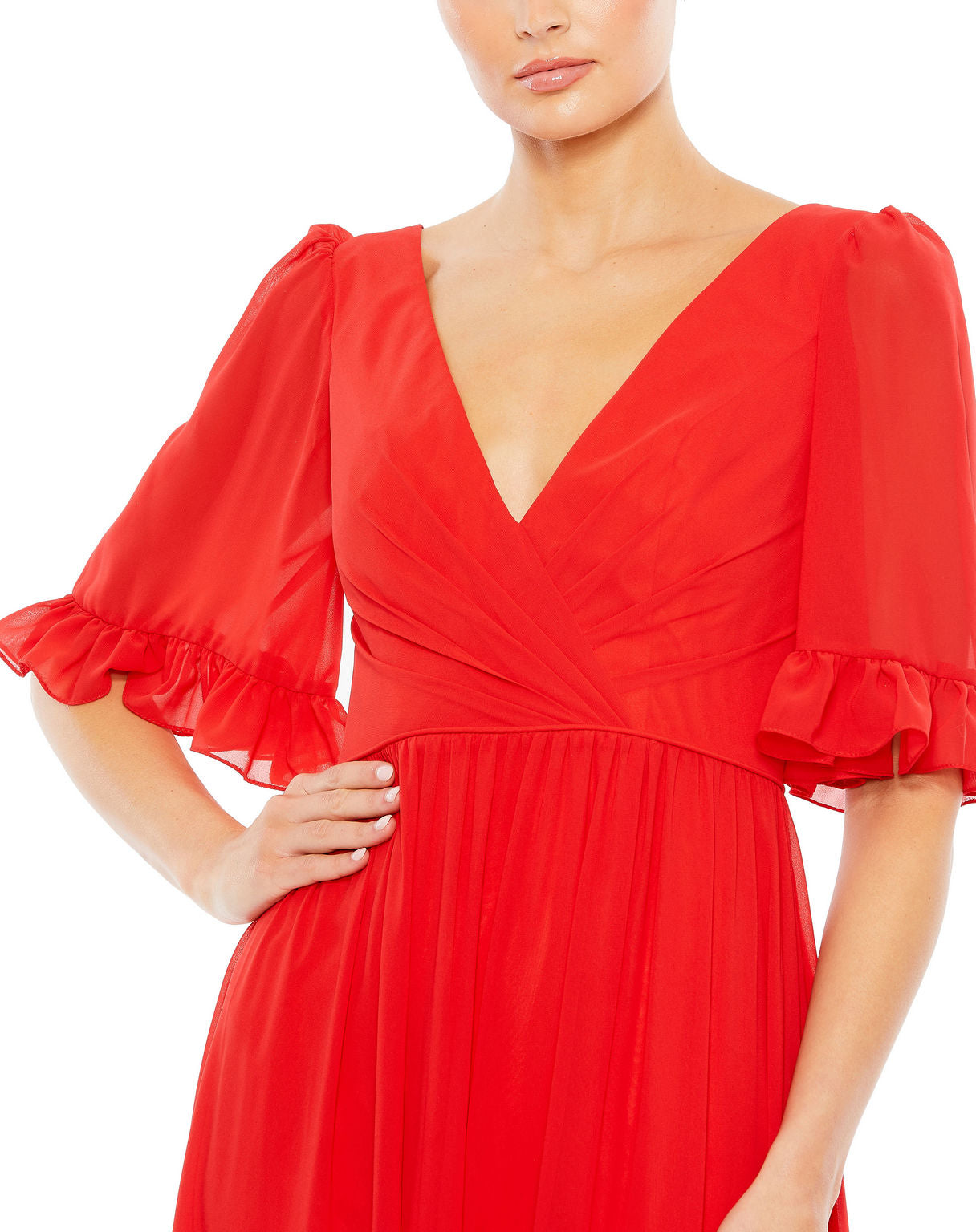 Mac Duggal 55867 Long Formal A Line Evening Dress