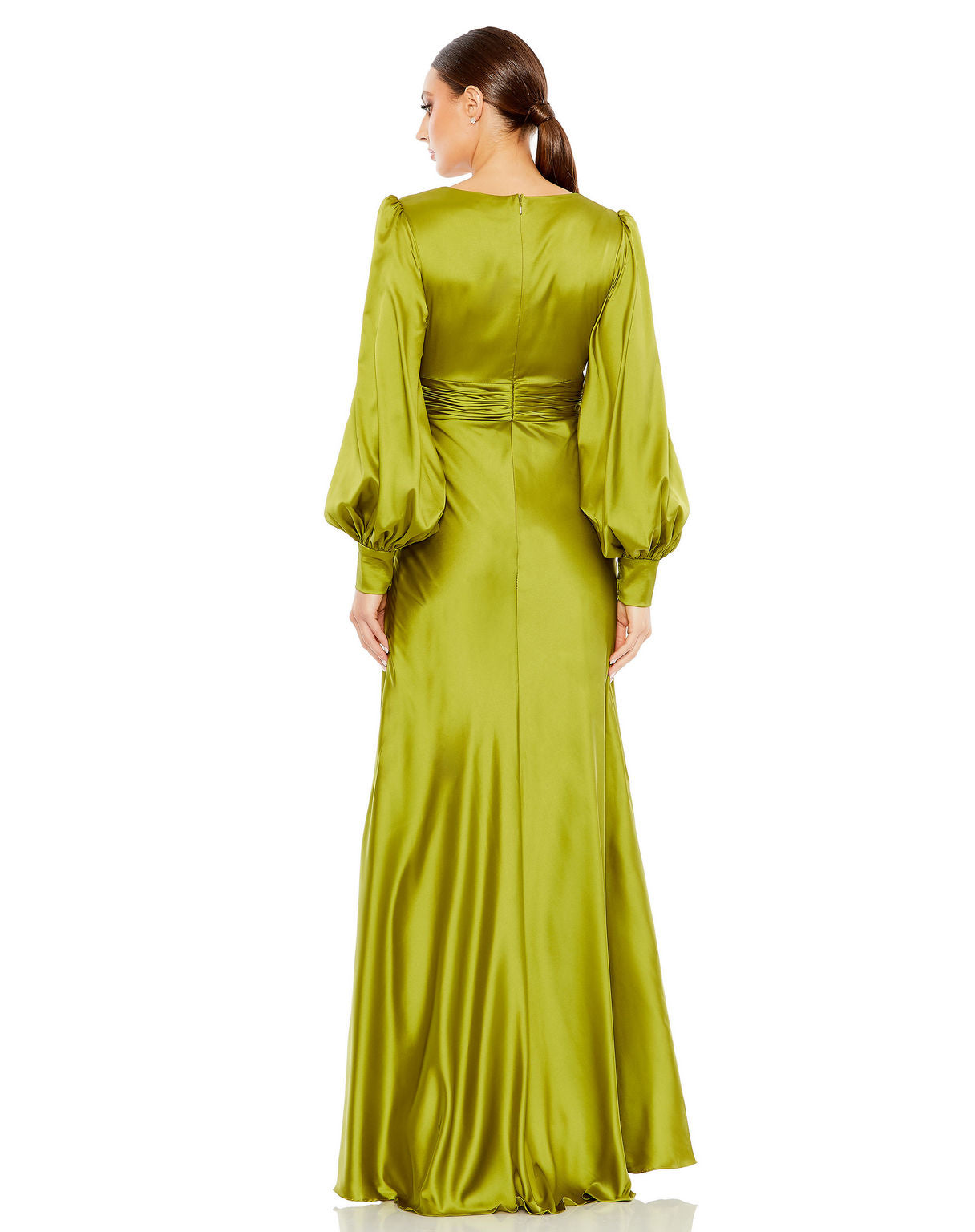 Mac Duggal 55952 Long Sleeve Formal Prom Dress