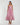Prom Dresses Tea Length Floral Ruffle Cocktail Dress Pink Multi
