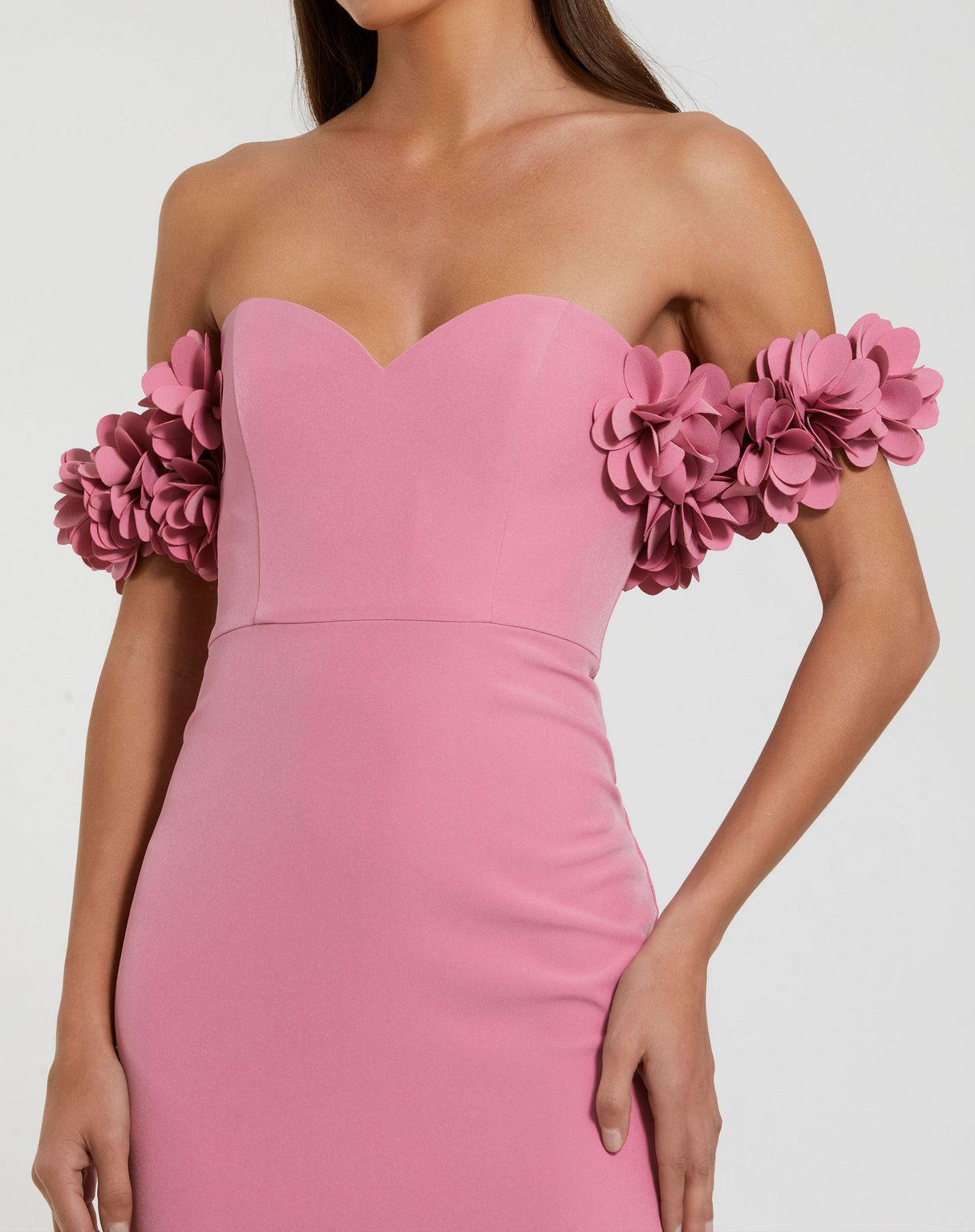 Prom Dresses Prom Long Fitted Formal Evening Dress Rose
