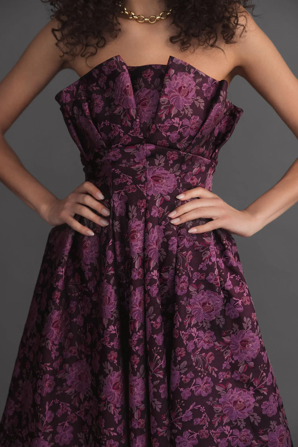 Cocktail Dresses Floral Short A Line Cocktail Dress Magenta Multi