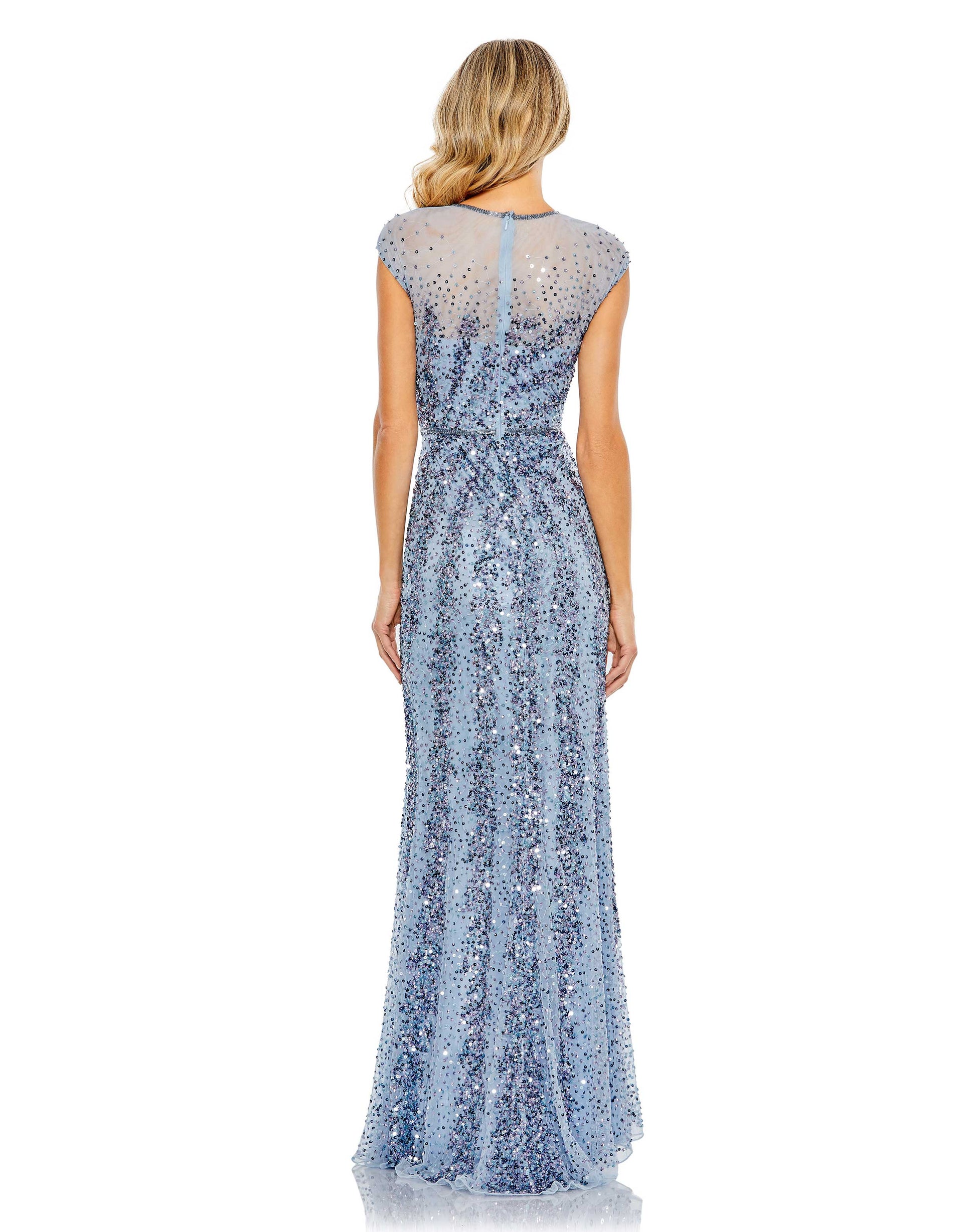 Mac Duggal 5619 Formal Prom Long Sequin Dress