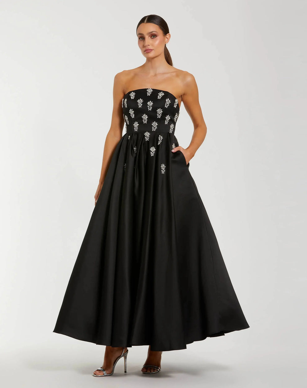 Mac Duggal 56199 Formal Long A Line Prom Dress