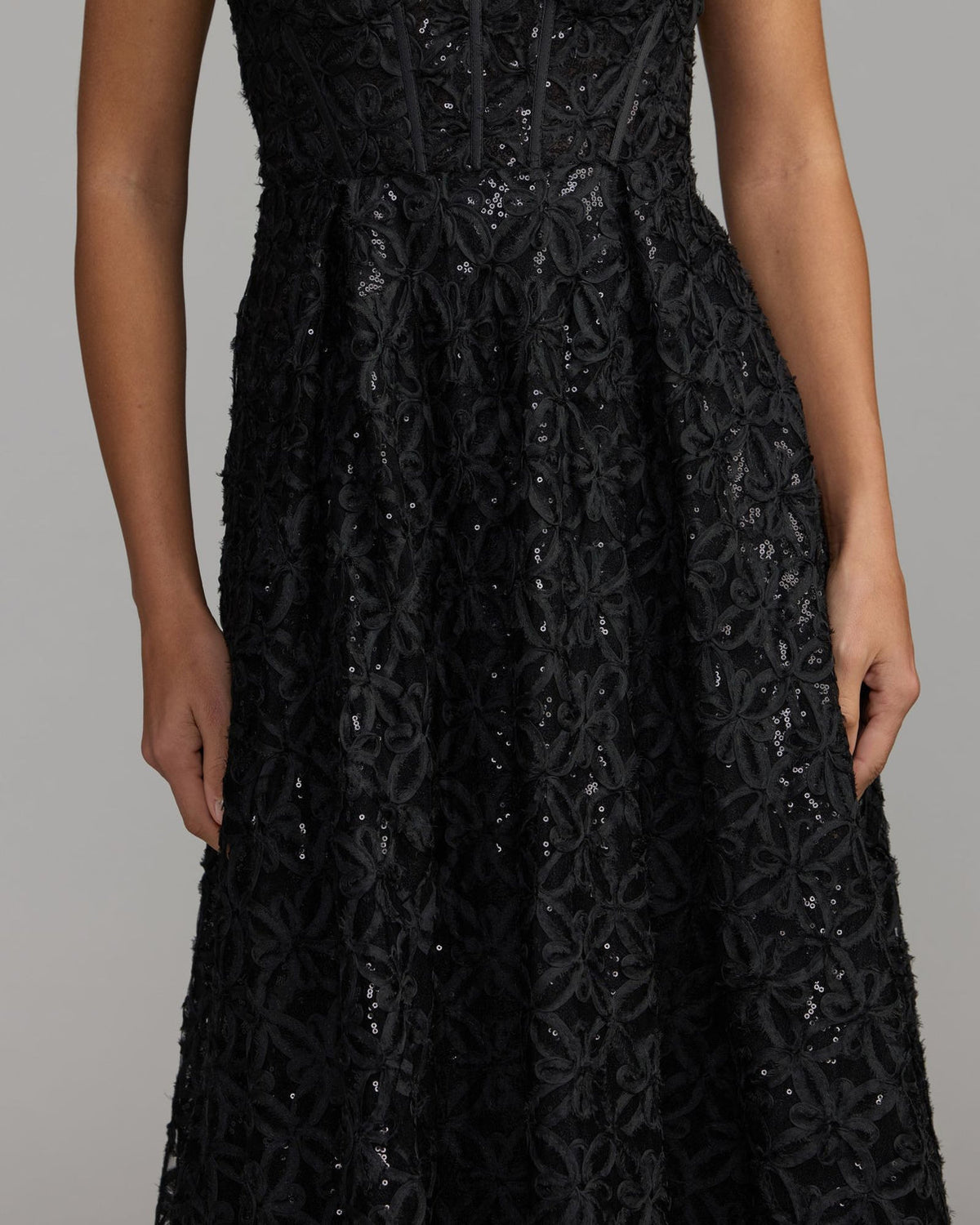 Sweetheart Floor-Length Sequin Formal Ball Gown Mac Duggal 56286