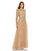 Formal Dresses Long Sequin A Line Formal Evening Gown Latte
