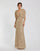 Mother of the Bride Dresses Long Mother of the Bride Formal Dress Nude Gold