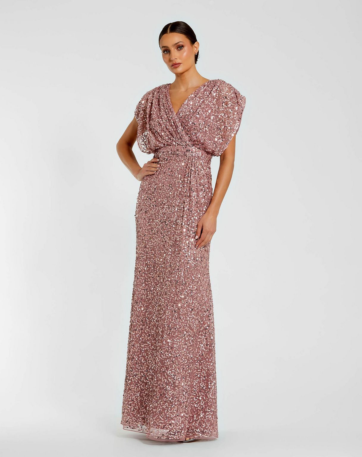 Mac Duggal 5640 Long Mother of the Bride Formal Dress