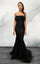 Prom Dresses Long Mermaid Formal Feather Prom Dress Black