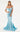 Prom Dresses Mermaid Long Formal Fitted Prom Dress Light Blue