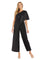 Jumpsuit Long Metallic Jumpsuit Black