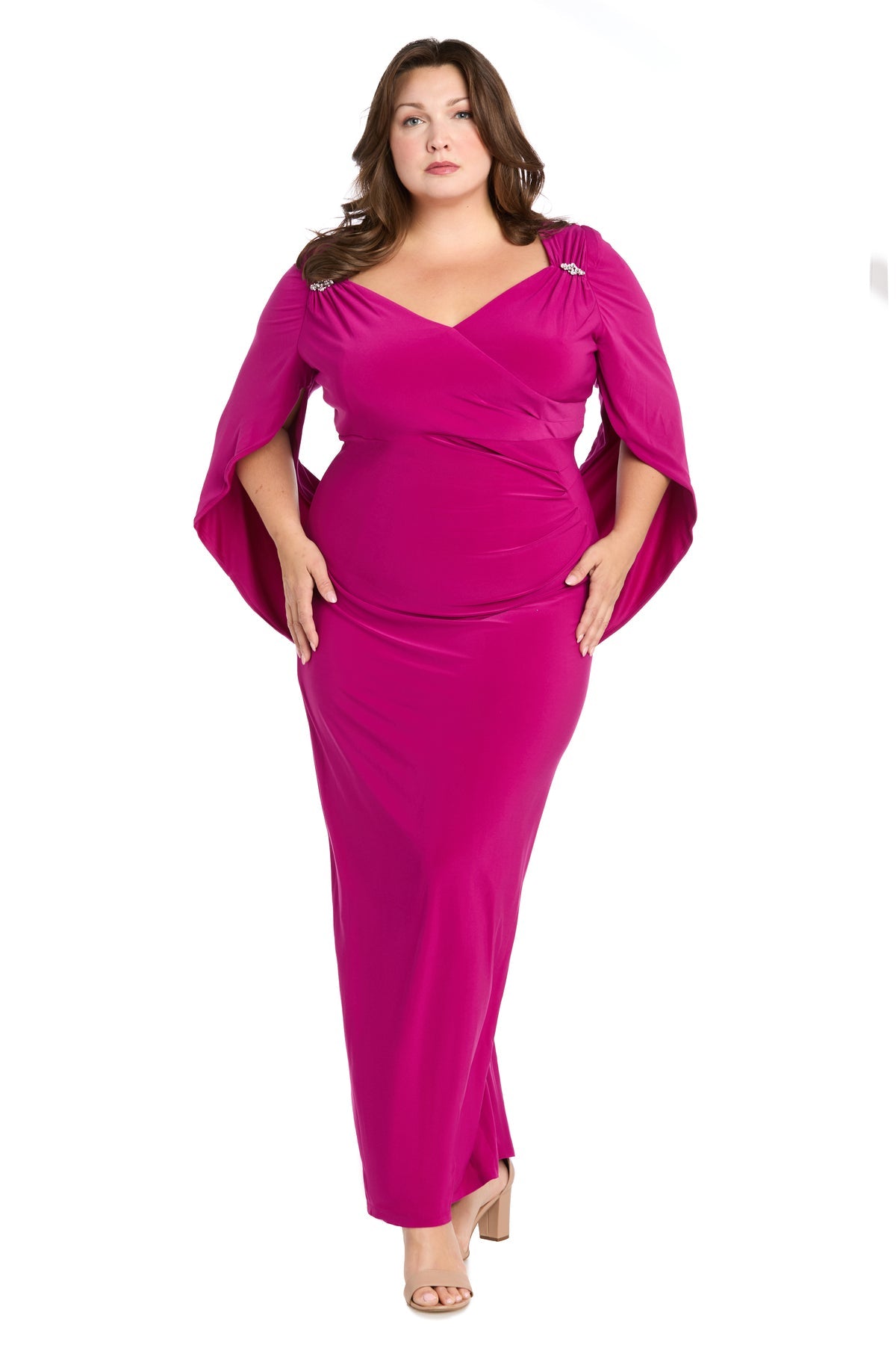 R&M Richards 5899W Long Formal Plus Size Dress | The Dress Outlet R&M Richards 5899W Long Formal Plus Size Dress | The Dress Outlet