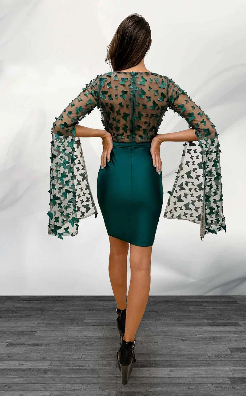 Jessica Angel 593 Fitted Short Homecoming Cocktail Dress