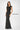 Mother of the Bride Dresses Fitted Long Formal Beaded Evening Dress Black