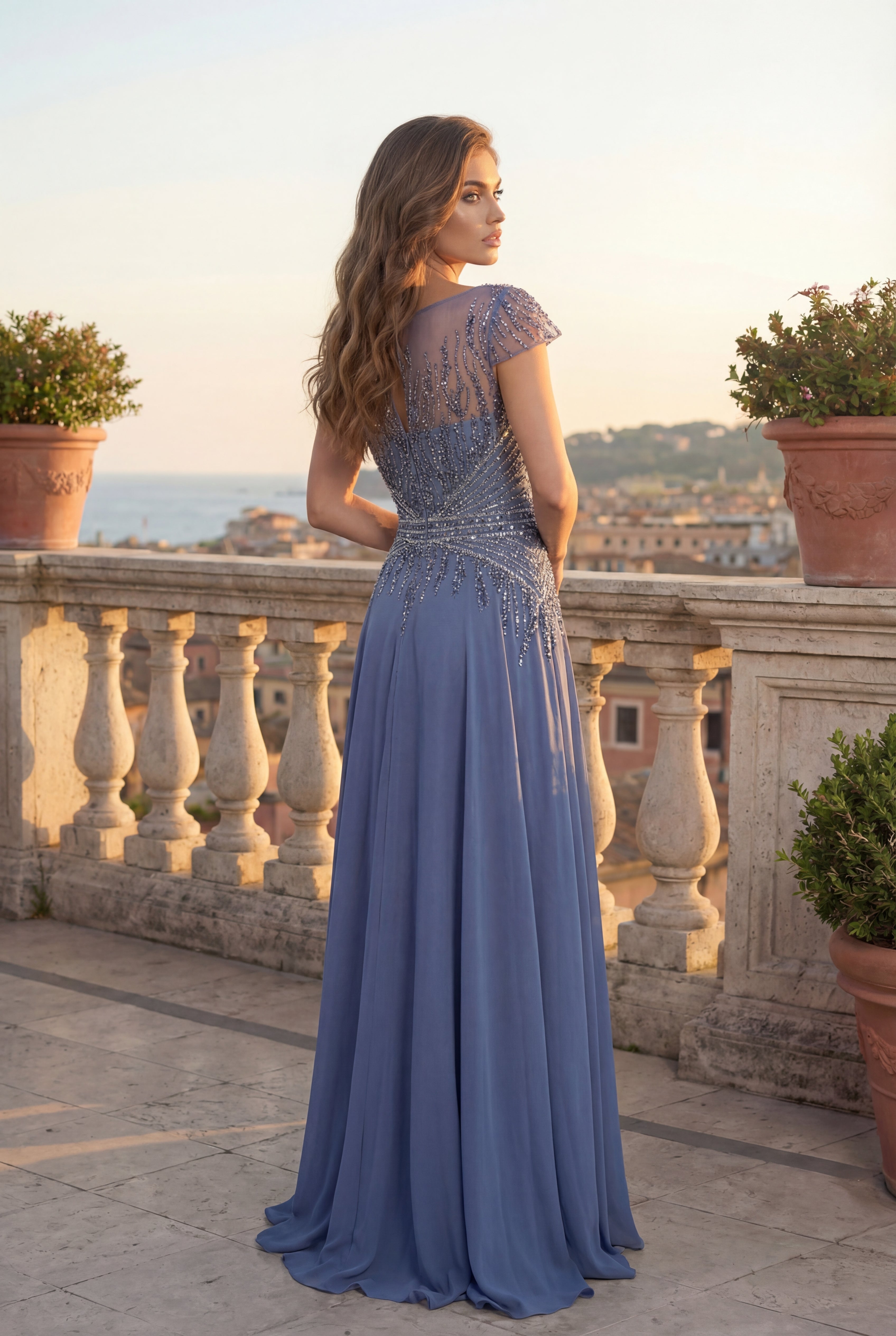 Mermaid Illusion Wedding Dress LaDivine CD937W – The Dress Outlet