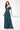 Formal Dresses Glitter Long Formal Pleated Evening Dress Teal/Steel