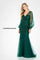 Mother of the Bride Dresses Glitter Long Formal Mother of the Bride Dress Emerald