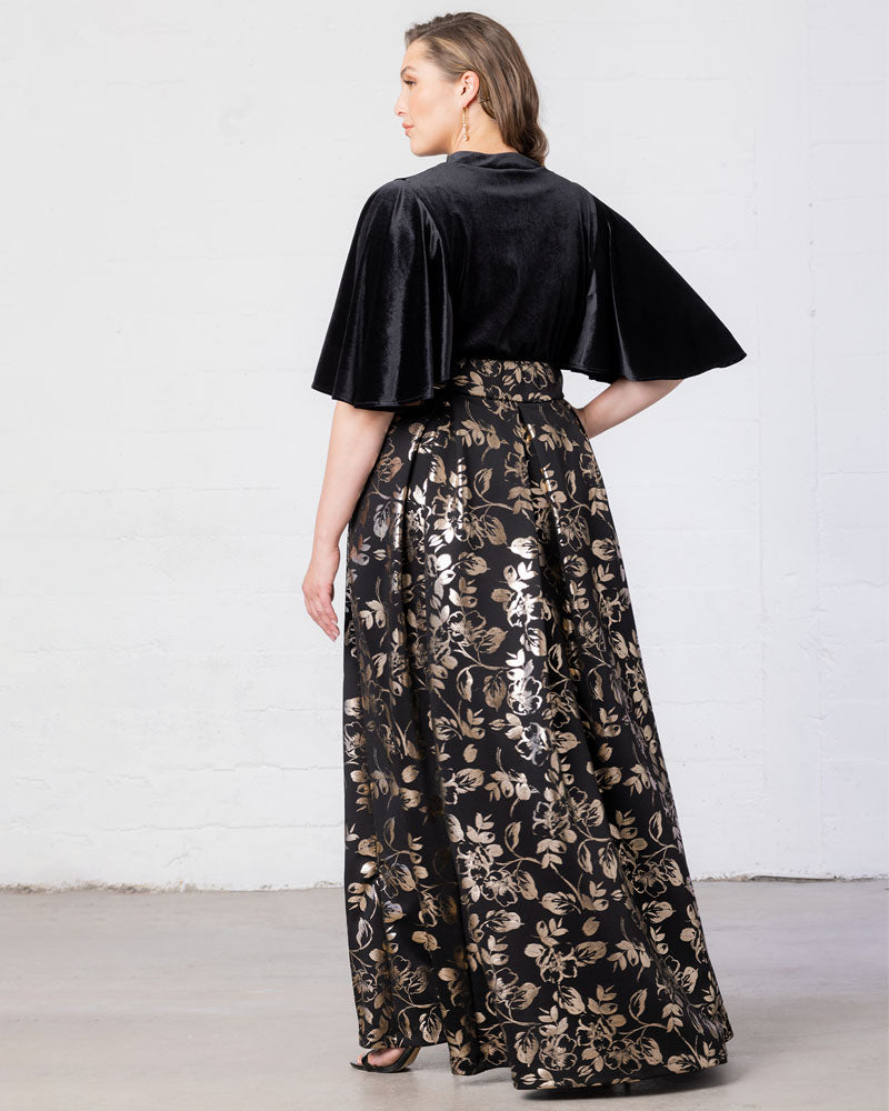 Plus Size Dresses Long Formal A Line Plus Size Dress Gilded Noir
