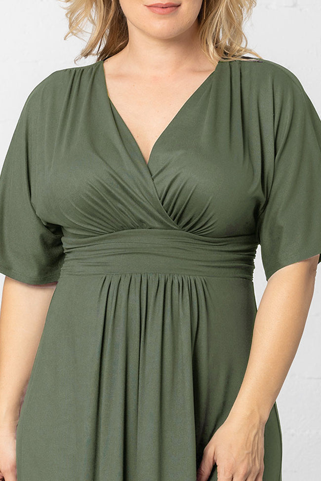 Plus Size Dresses Mother of the Bride Long Formal Plus Size Dress Matcha Green Tea