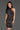 Cocktail Dresses Fitted Cocktail Floral Sequin Short Dress Black