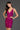 Homecoming Dresses Fitted Short Cocktail Sequin Homecoming Dress Magenta