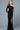 Prom Dresses Fitted Long Slit Formal Evening Prom Dress Black