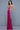 Prom Dresses Fitted Long Formal Slit Prom Dress Magenta