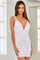 Cocktail Dresses Fitted Short Cocktail Beaded Dress Ivory