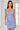 Cocktail Dresses Short Beaded Cocktail Pattern Dress Periwinkle/Silver