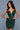 Cocktail Dresses Fitted Short Cocktail Mini Dress Forest/Gold