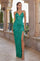 Prom Dresses Prom Long Formal  Beaded Evening Dress Emerald