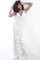Jovani 60283 Long Floral Applique Wedding Sequin Dress
