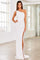 Wedding Dresses Long Fitted Sequin Wedding Dress Ivory