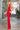 Jumpsuit Long Formal Beaded Pocket Jumpsuit Red