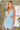 Homecoming Dresses Fitted Short Homecoming Beaded Mini Dress Sky