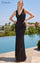 Prom Dresses Fitted Long Formal Evening Prom Dress Black