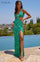 Prom Dresses Sequin Formal Long Prom Slit Dress Emerald