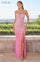 Prom Dresses Prom Formal Fitted Long Evening Dress Strawberry