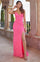 Prom Dresses Beaded Formal Long Prom Dress Fuchsia