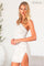 Homecoming Dresses Short Homecoming Mini Sequin Cocktail Dress Ivory/Nude