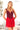 Cocktail Dresses Short Beaded Fringe Homecoming Cocktail Dress Red/Black