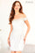 Homecoming Dresses Homecoming Short Beaded Fringe Cocktail Dress  Ivory