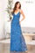 Prom Dresses Prom Long Sequin Formal Beaded Evening Dress Sapphire